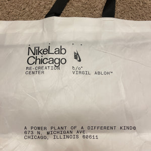 Virgil Abloh NikeLab Chicago Tote Bag